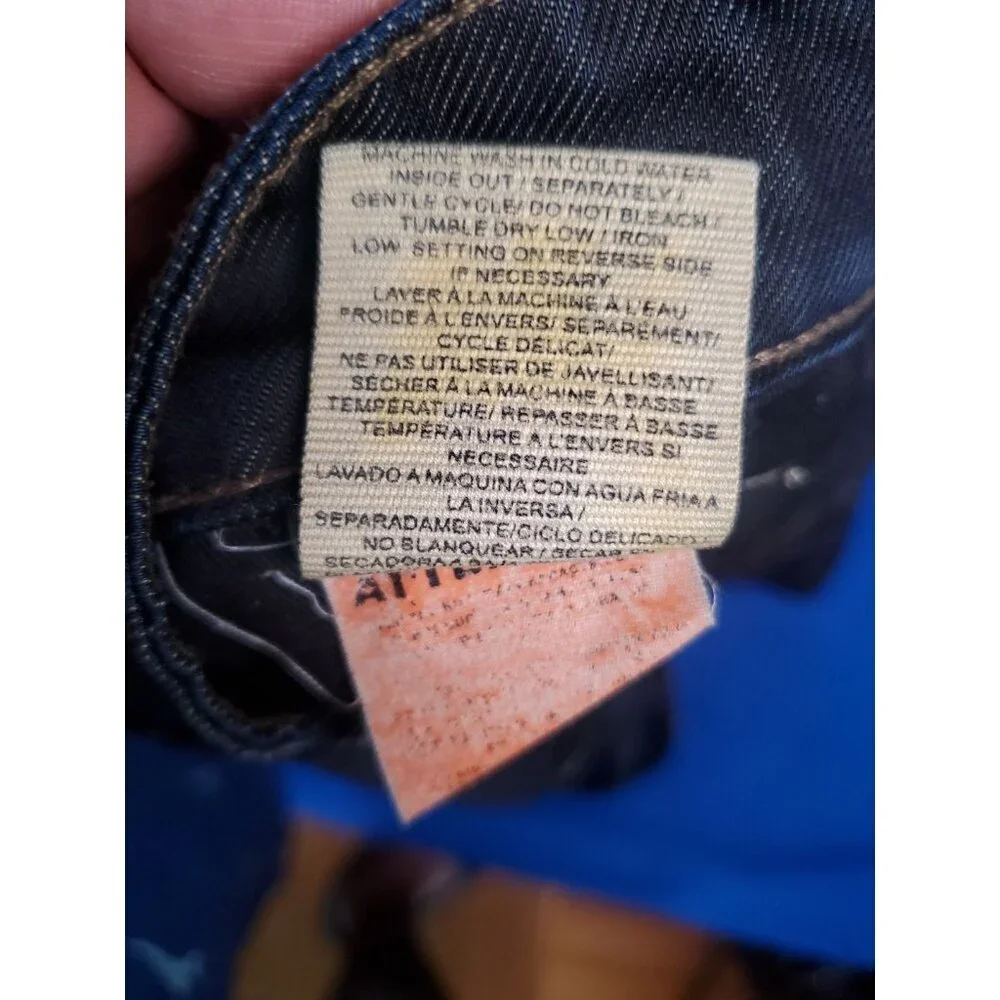Parasuco Vintage Denim & Legend Denim Butterfly Fly Jeans Pants Men's Size 38